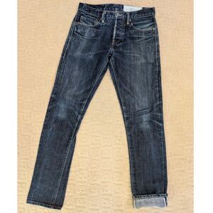 RGT Rogue Territory Jeans Mens 27x29 SK Skinny Signature Six Pocket Selvedge